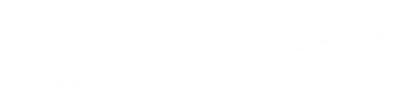 Special rice bread